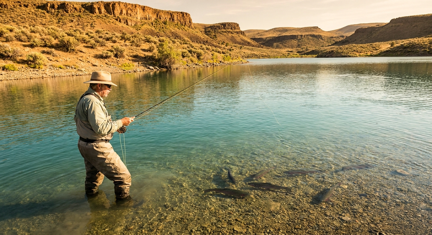 Ana Reservoir Redband Trout: Spring-Fed Fishing in Oregon's Warner Valley High Desert