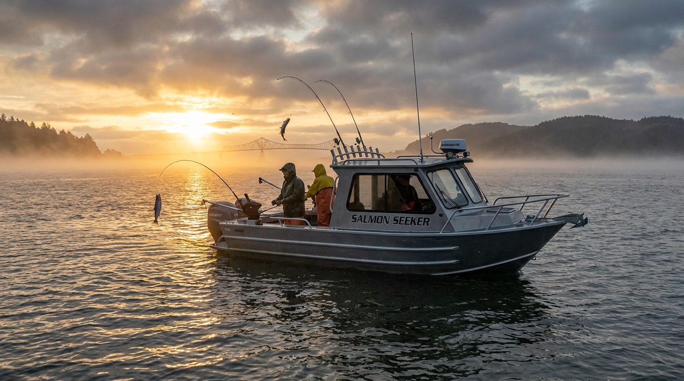Buoy 10 Columbia River Chinook: Oregon's Premier August Salmon Fishery