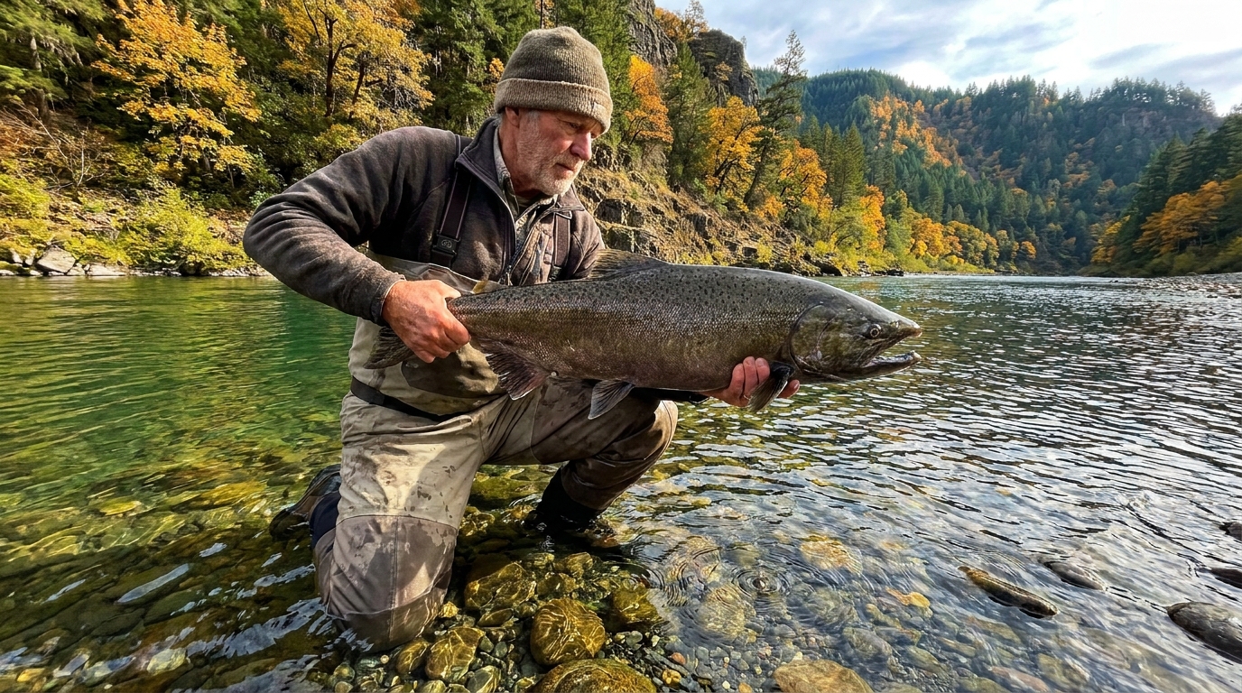 Chetco River Fall Chinook: Oregon's Trophy South Coast Salmon Destination