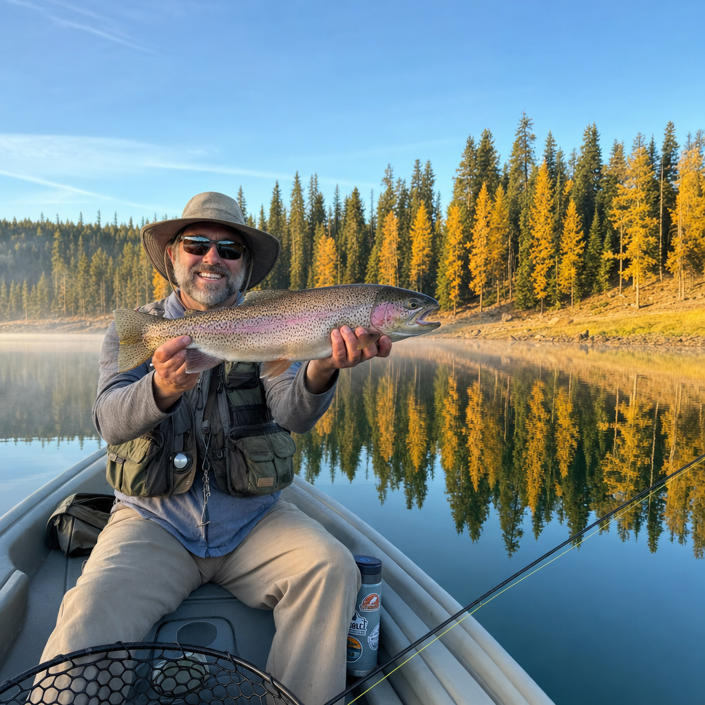 Crane Prairie Reservoir Fall Rainbow Trout: October Fly Fishing Oregon's Premier High Desert Stillwater