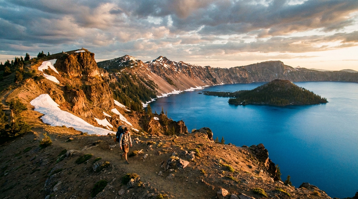 Crater Lake Rim Backpacking: Oregon's Most Scenic High-Route Overnight