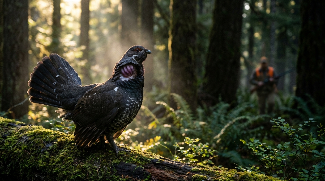 Hunting Dusky Grouse in Oregon's Cascades: Timber Birds, Elevation, and the September Opener