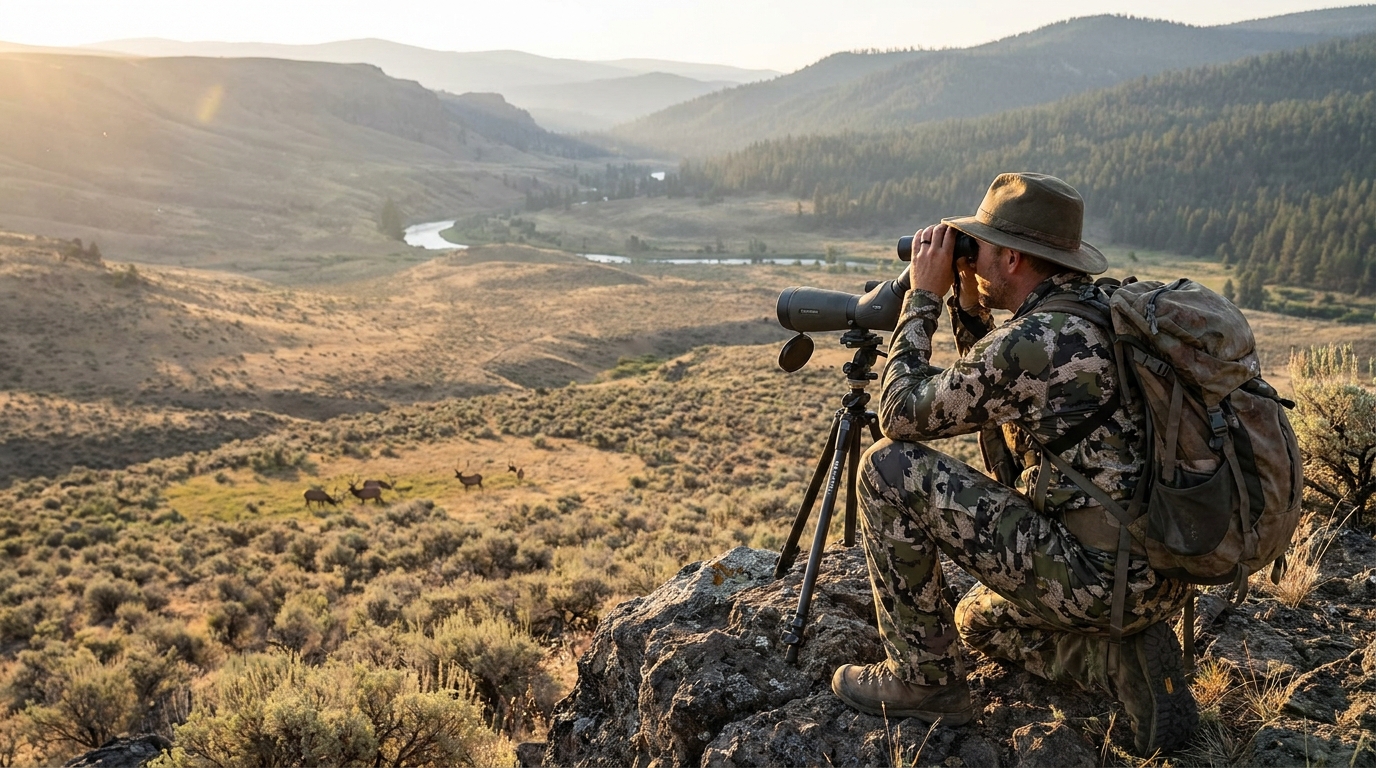 Early Bull Elk Scouting in Oregon: Summer Glassing and Digital Strategy Before the Archery Opener