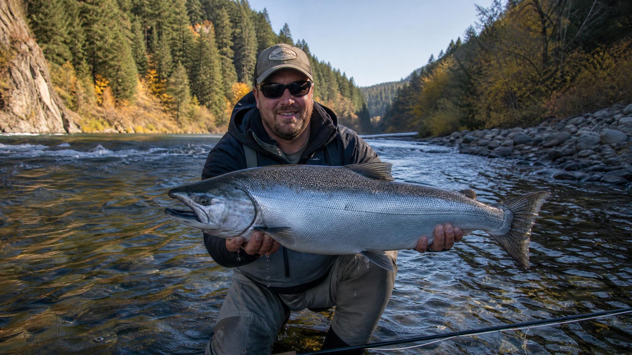 Elk River Fall Chinook Salmon: A Bank Angler's Guide to Curry County's Wild South Coast Run