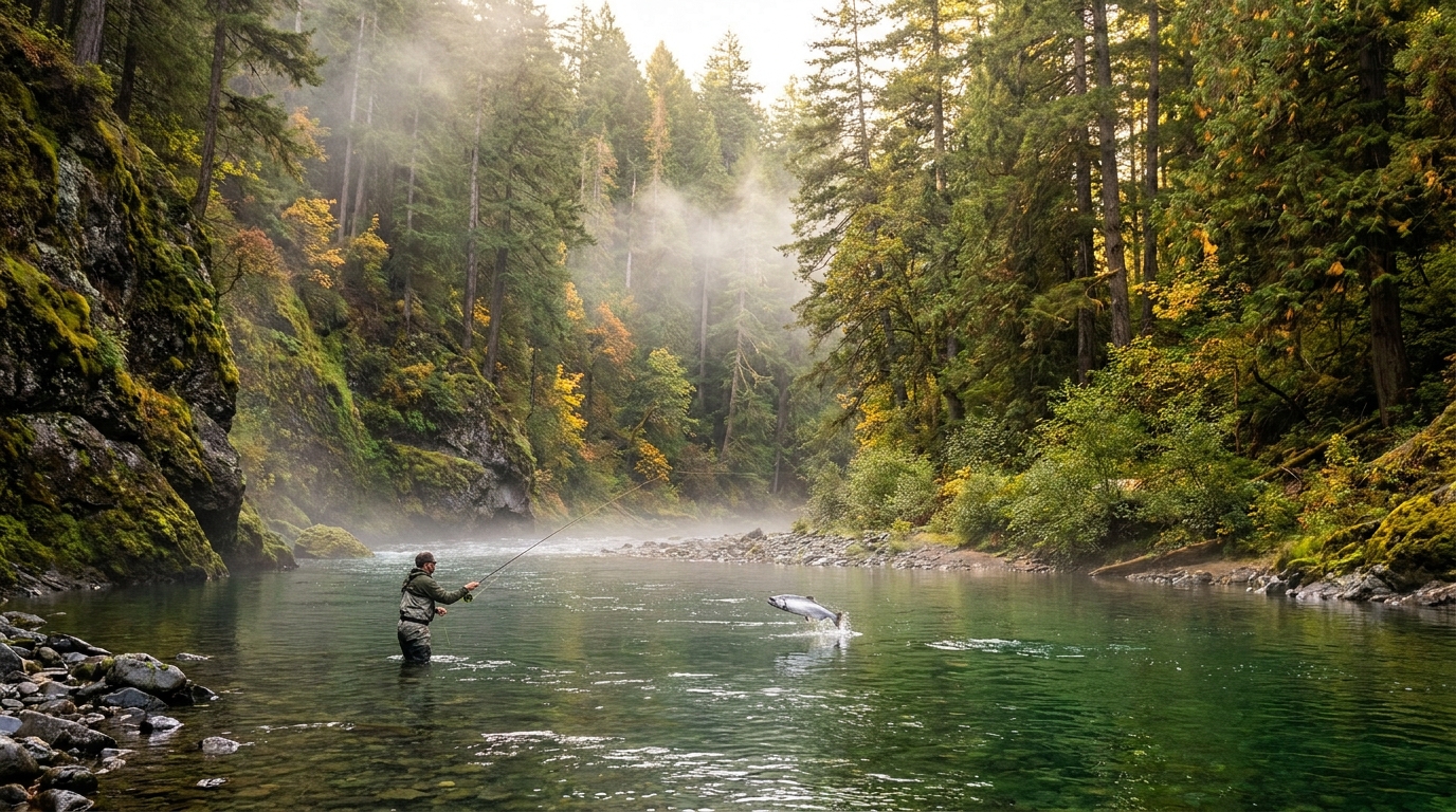 Elk River Fall Chinook: Oregon's Premier South Coast Salmon Destination