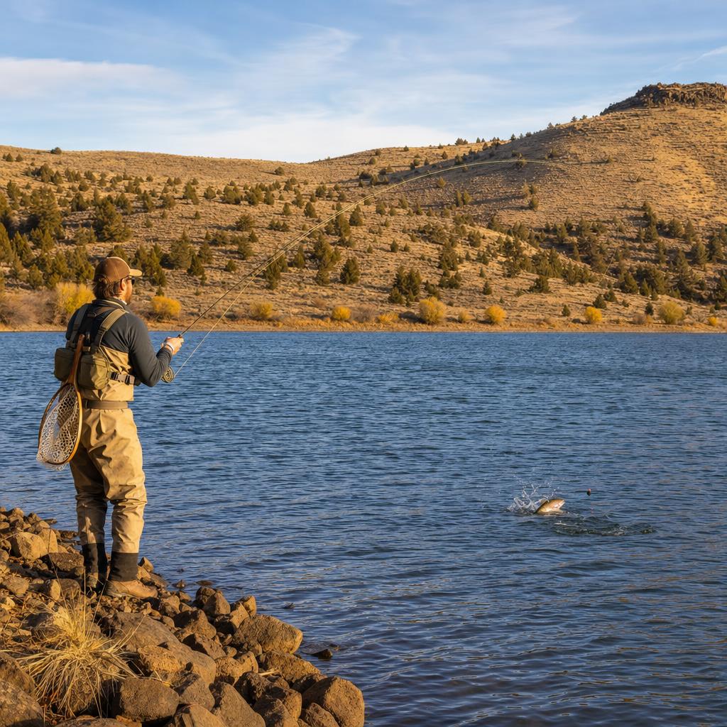 Haystack Reservoir Fall Rainbow Trout: Central Oregon's Overlooked High Desert Gem