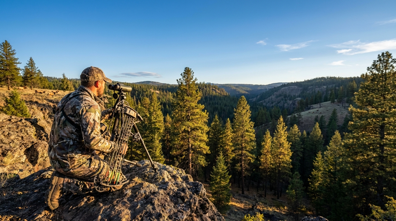 Archery Elk on Oregon's Heppner Unit: DIY Blue Mountains Bull Tactics for August