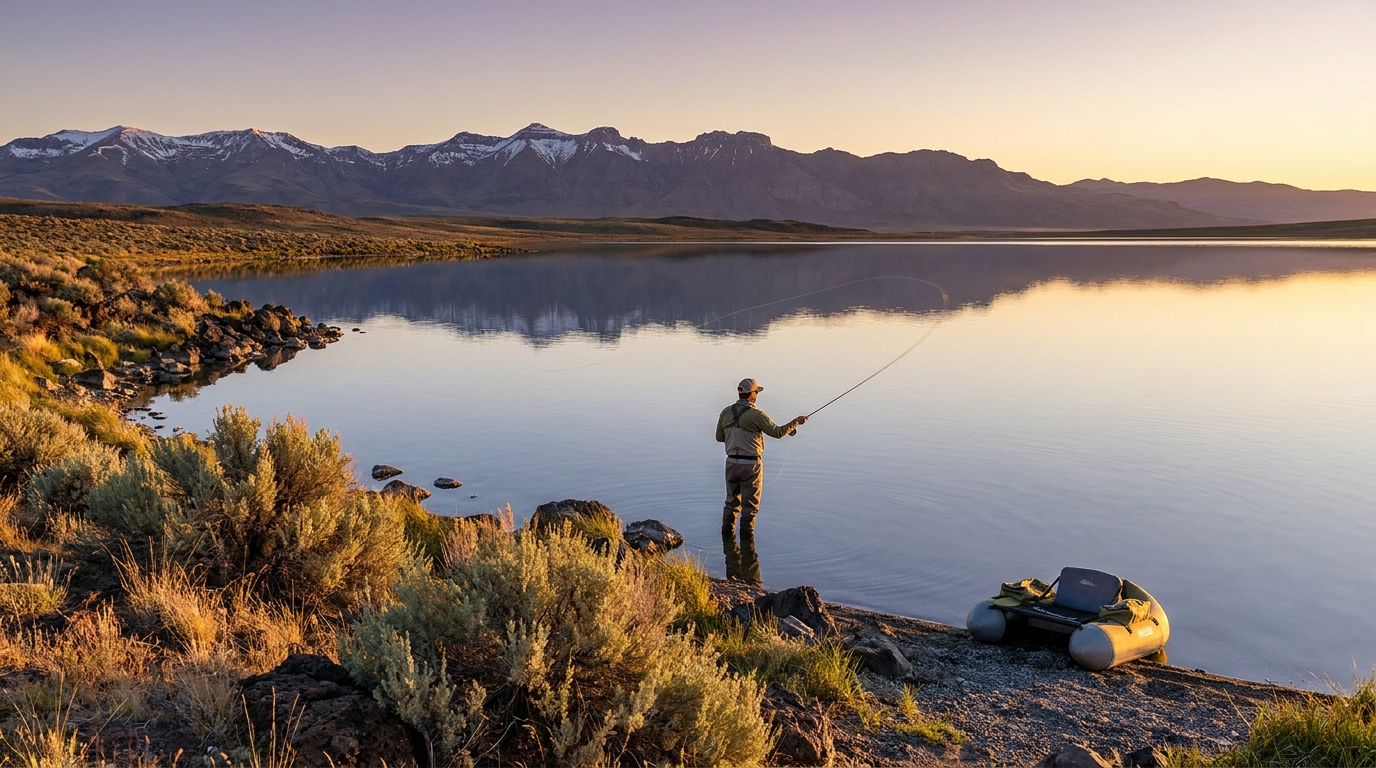 Mann Lake Lahontan Cutthroat: Fly Fishing Oregon's High Desert Trophy Trout
