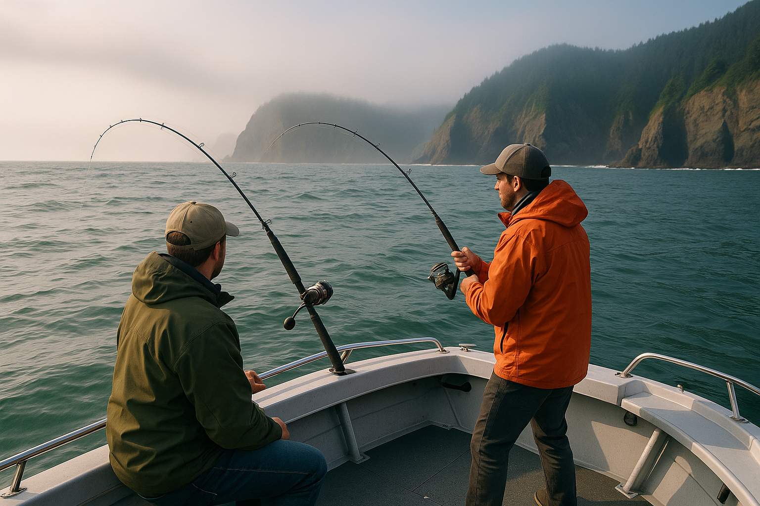 Newport and Depoe Bay Nearshore Coho Trolling: Oregon's September Ocean Boat Fishing Guide