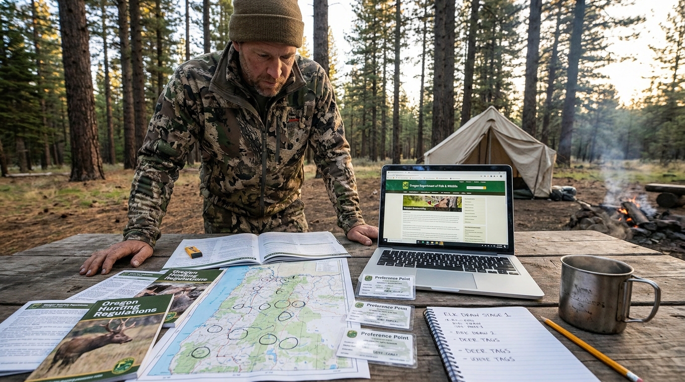Oregon Tag Drawing Strategy: How to Bank Points and Draw Premium Deer, Elk, and Pronghorn Tags