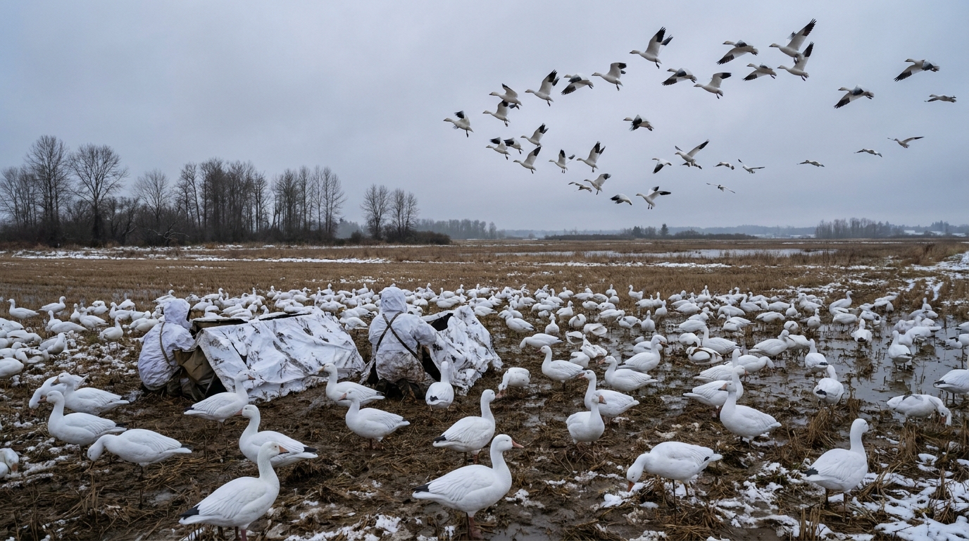 Oregon's Light Goose Conservation Order: Hunting Snow Geese on the Pacific Flyway