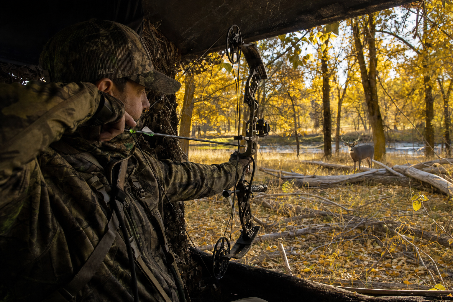 Oregon Whitetail Deer Archery: Northeast Oregon's Columbia Basin and Blue Mountains October Buck Hunting