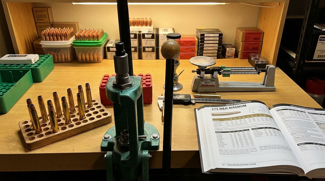 Reloading the .375 H&H Magnum: Big-Bore Loads for Oregon Black Bear and Dangerous Game