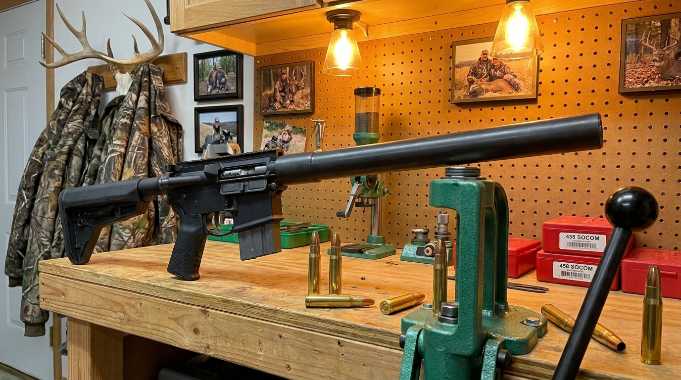 Reloading the .458 SOCOM: Big-Bore AR Loads for Hogs and Black Bear