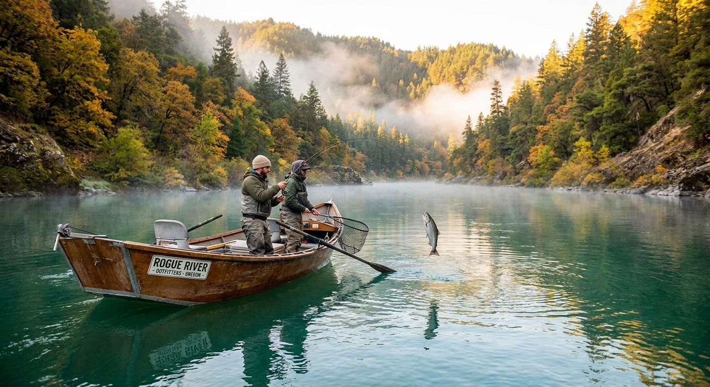 Fall Chinook on Oregon's Rogue River: A Complete Drift Fishing Guide from Grants Pass to the Tide