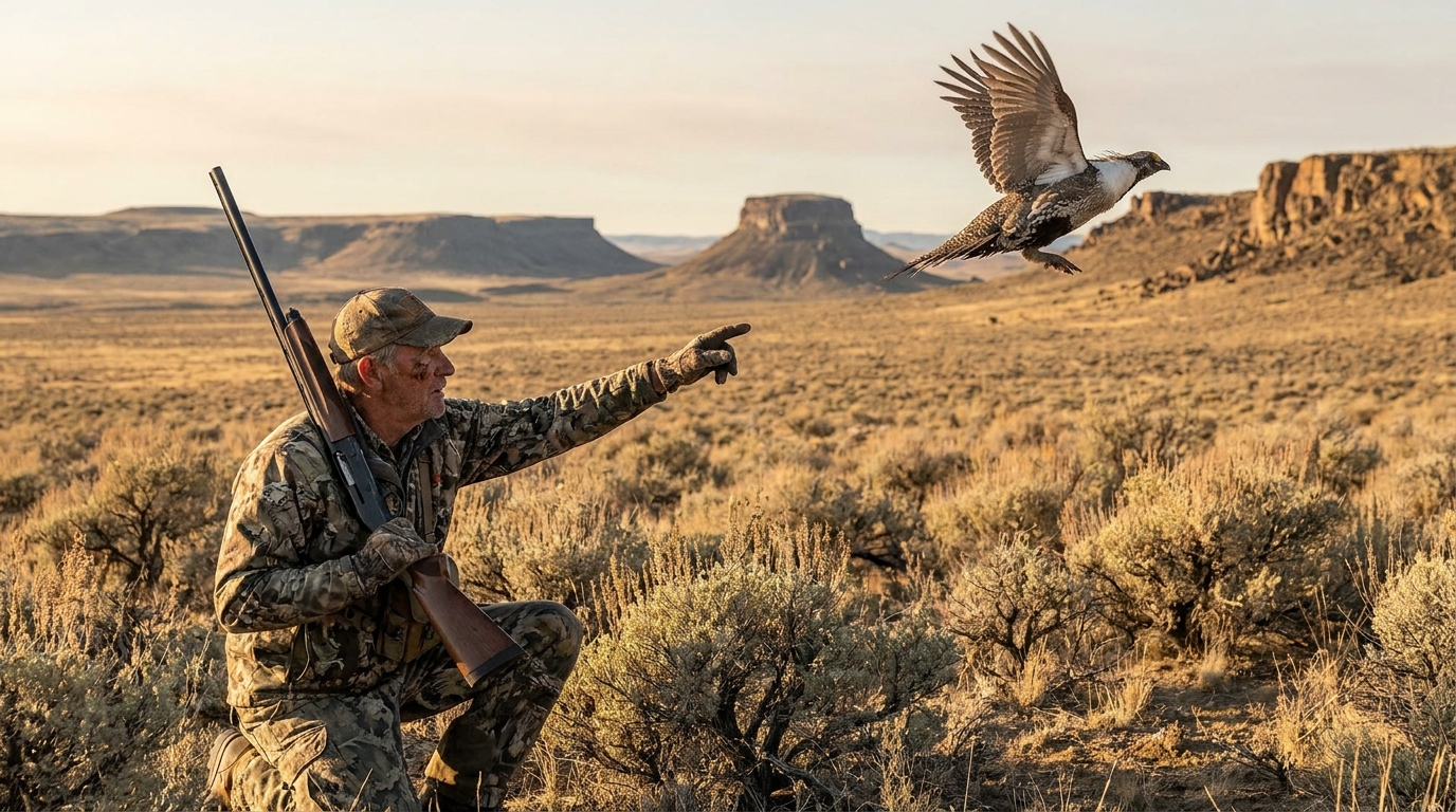 Sage Grouse Hunting in Oregon: Conservation Tags, Eastern Oregon Units, and Tactics for America's Largest Grouse