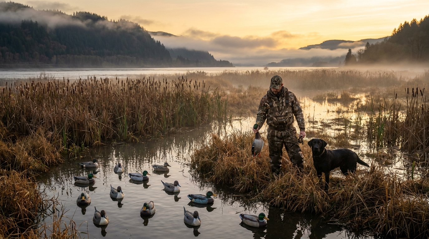 Sauvie Island Duck Hunting: Oregon's Premier Metro-Area Waterfowl Destination