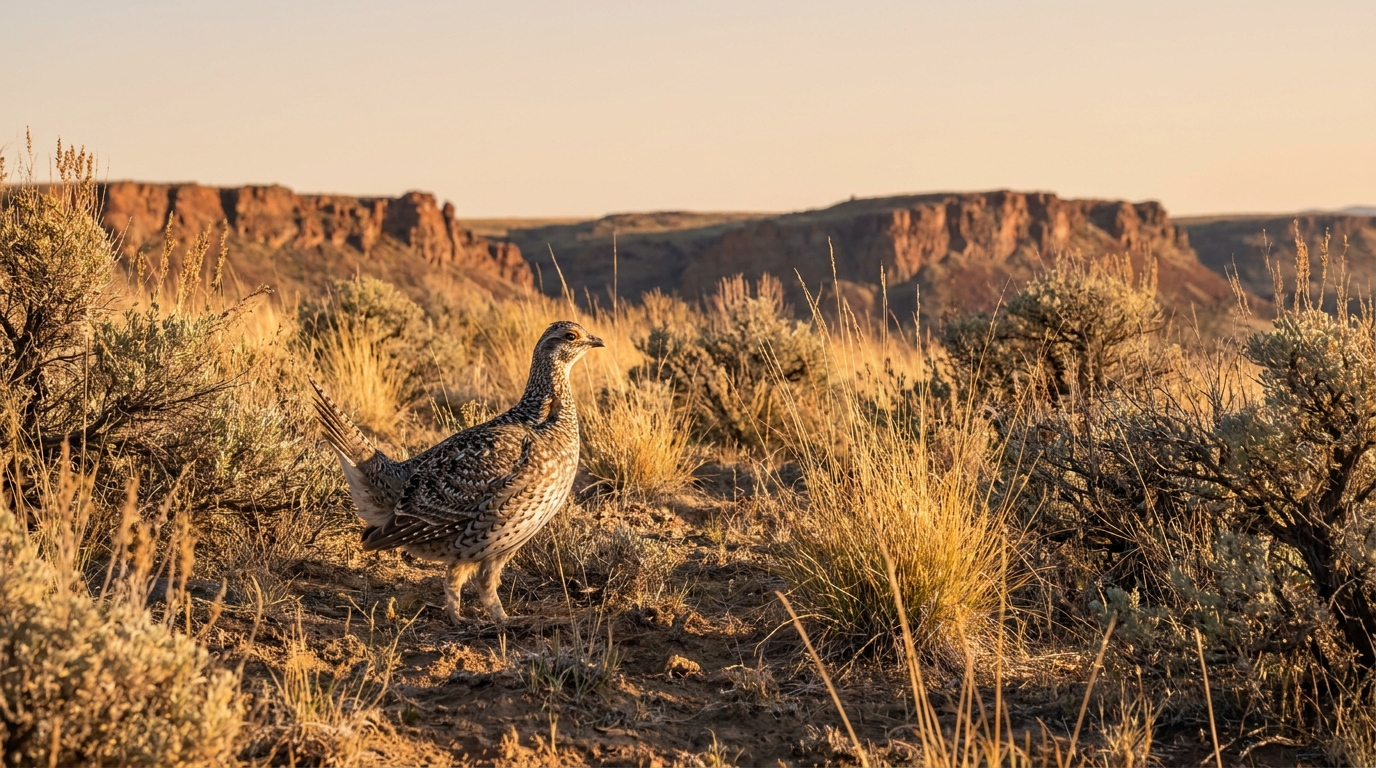 Sharp-Tailed Grouse Hunting in Eastern Oregon: Finding the Rarest Upland Bird