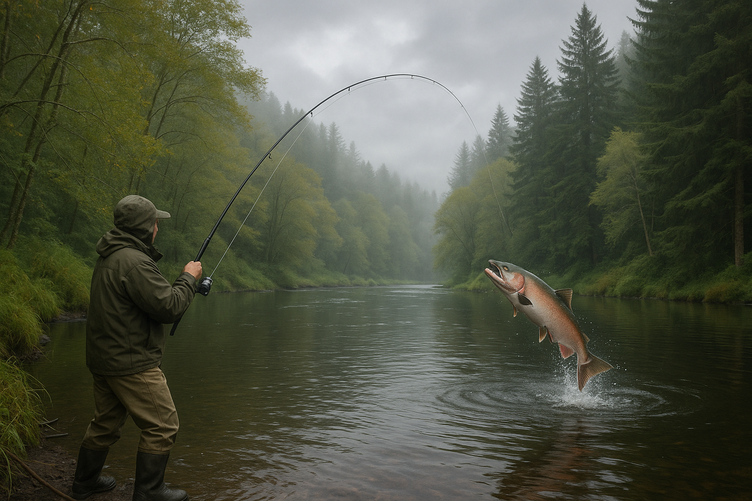 Smith River Fall Chinook Salmon: A Bank Angler's Guide to Florence's Hidden Gem