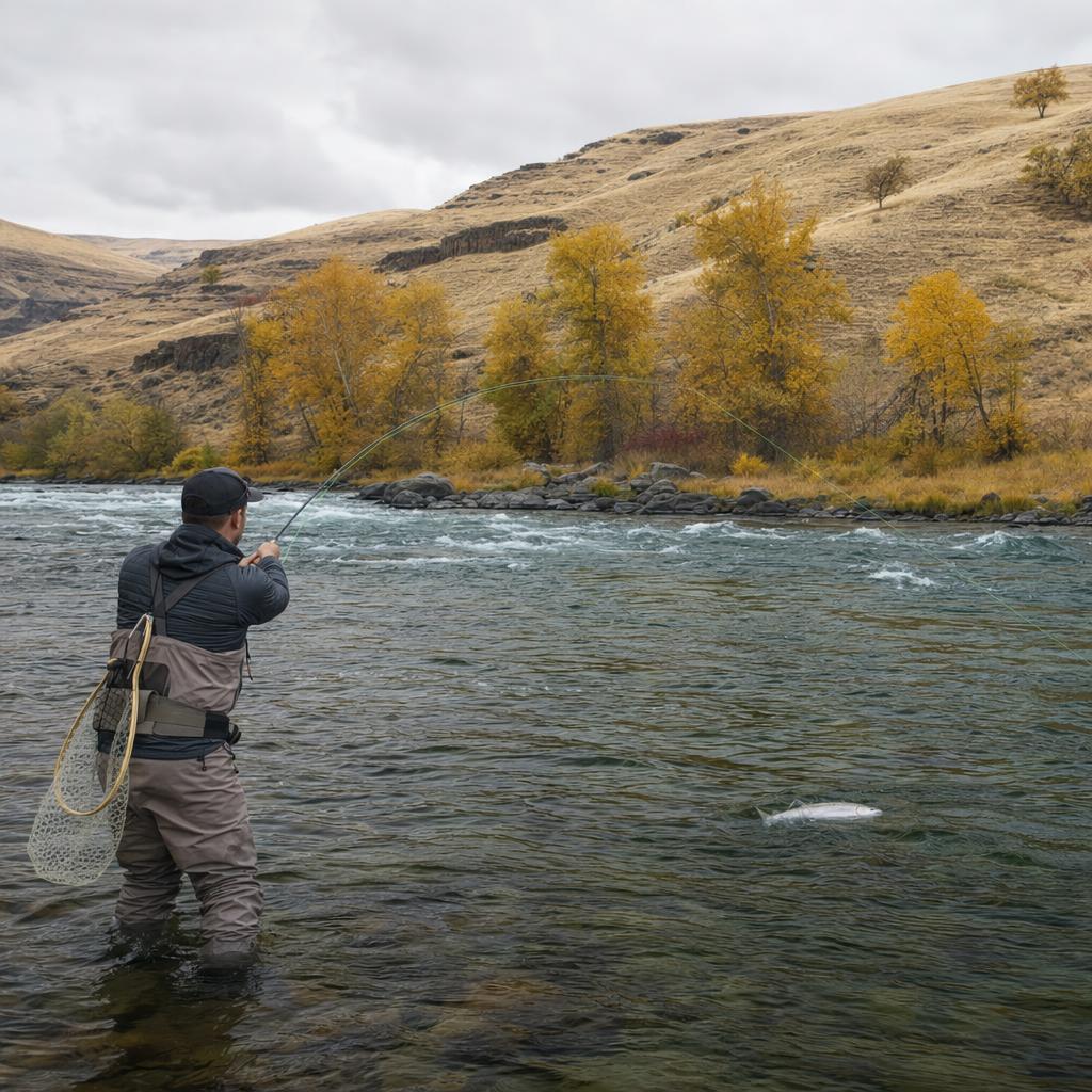 Umatilla River Fall Steelhead: October Bank and Drift Fishing for Northeast Oregon's Wild B-Run