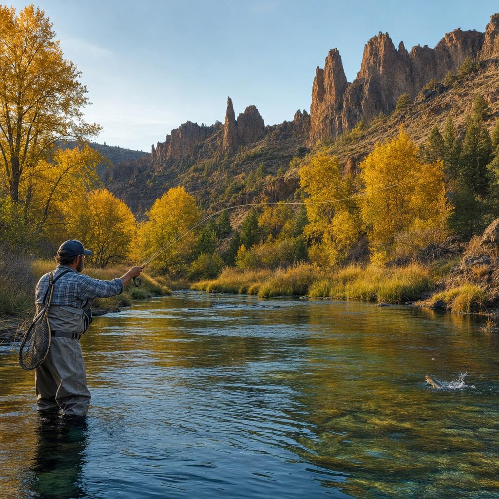 Upper Deschutes River Fall Brown Trout: Dry Fly and Streamer Tactics for Oregon's Blue-Ribbon Autumn Fishery